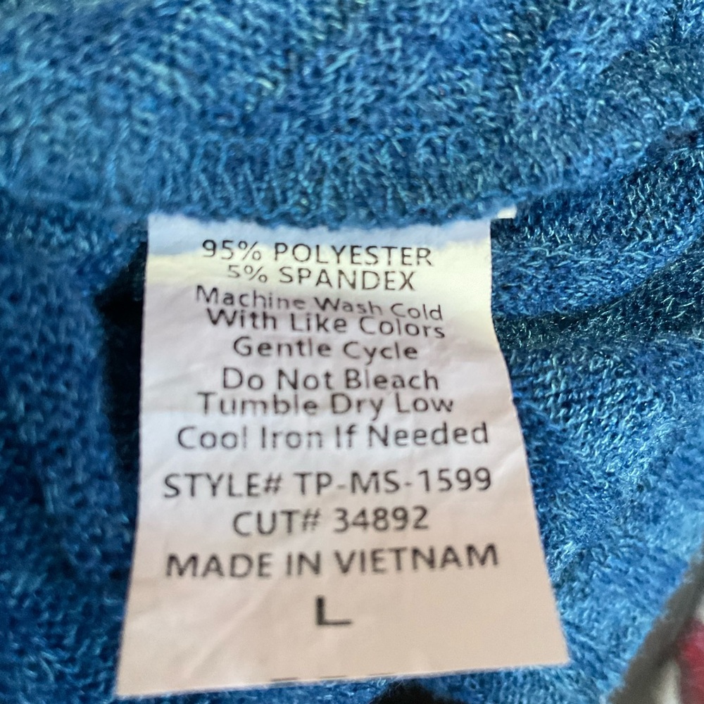 Parallel Skies Pullover Sweater - Euc - image 4